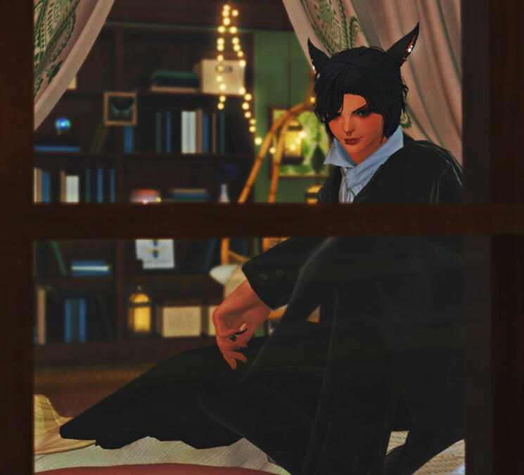 One window is always open at the house. He won&#39;t tell anyone why.